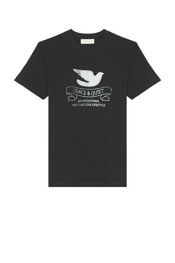★Isabel Marant★ Jaffer Logo Short Sleeve T-Shirt Fade Nigh Isabel Marant Zafferh Tee in Faded Night | FWRD