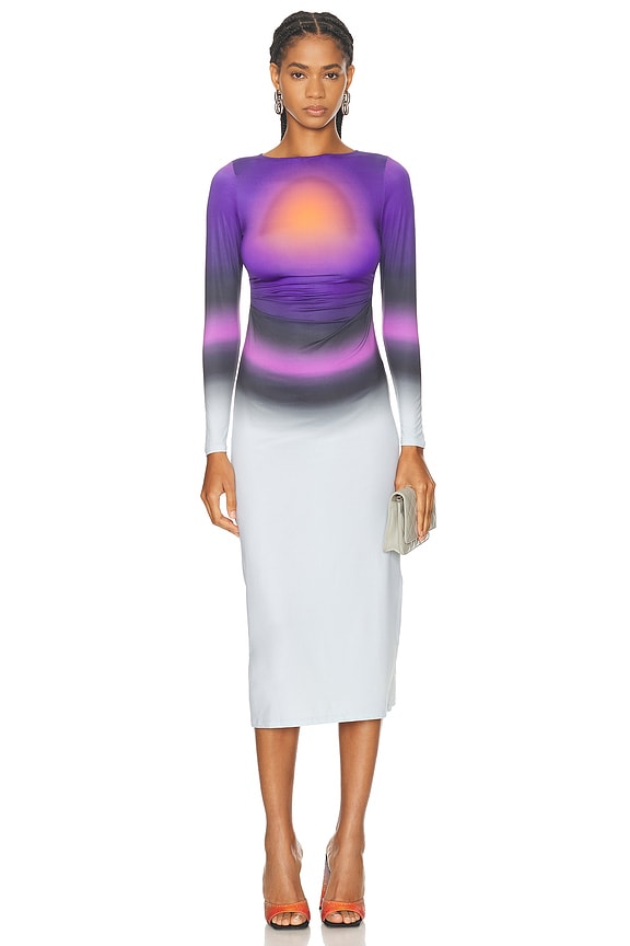 ワンピース Roland Mouret Stretch knit midi dress ROLAND MOURET Stretch-knit midi dress | NET-A-PORTER