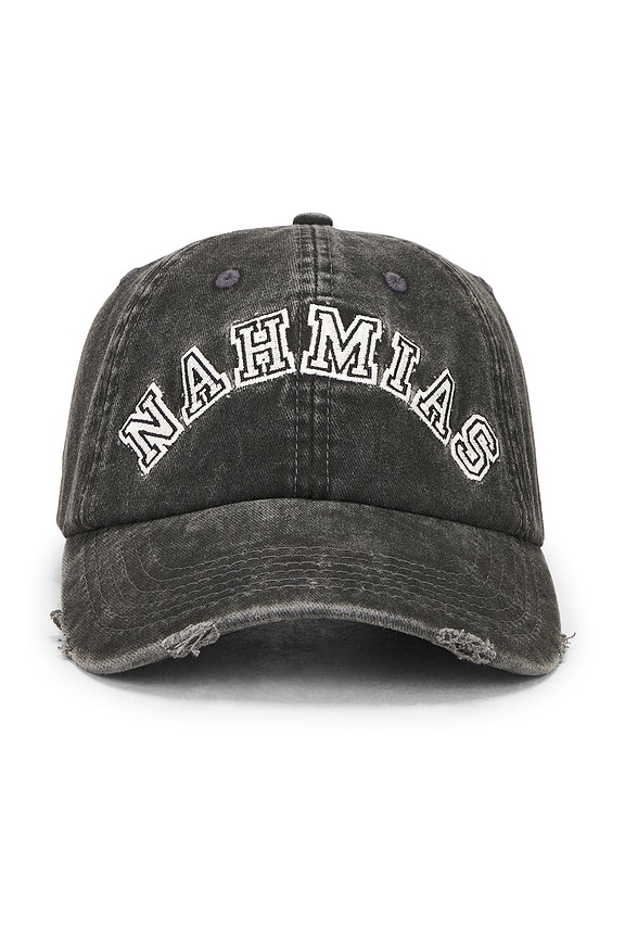 Amiri Crystal 3 Star Trucker Hat in Black Black | FWRD
