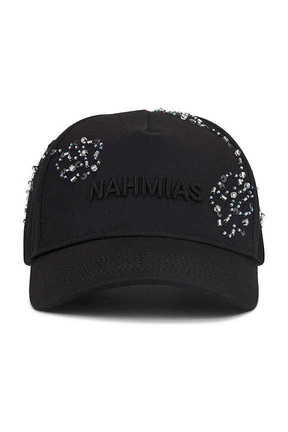 VETEMENTS Metal Logo Cap in Black | FWRD