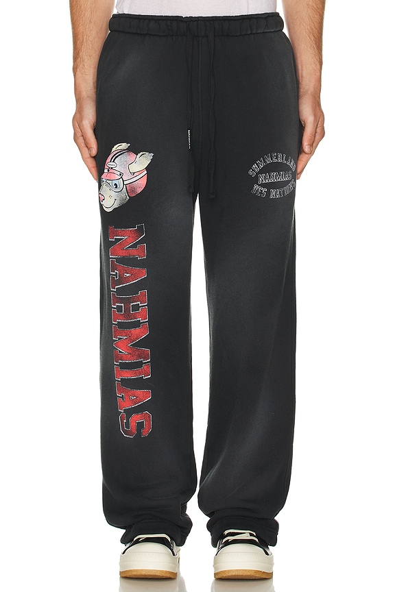 Amiri Playboy Magazine Jean in Aged Black | FWRD