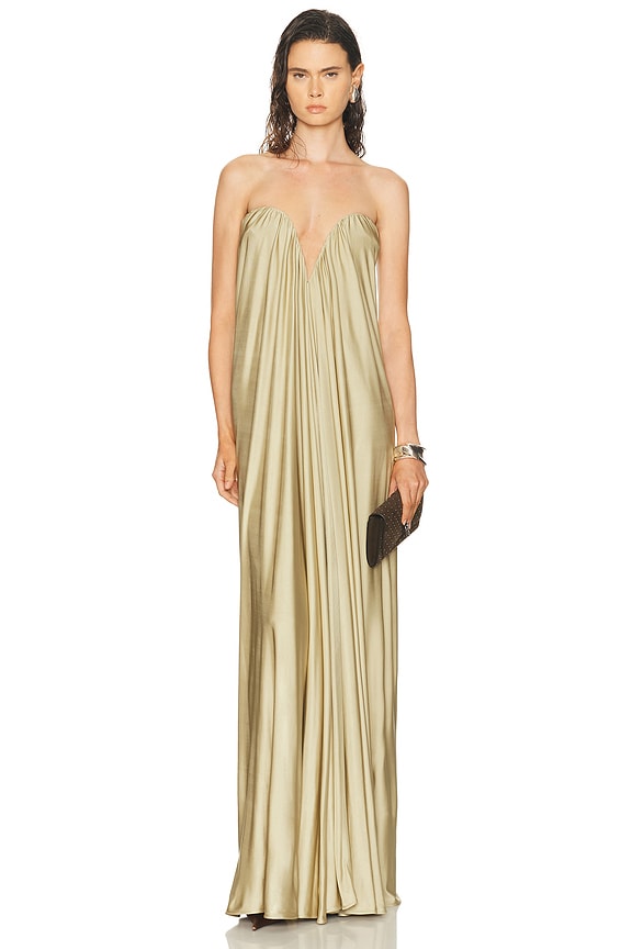 semi formal dresses nordstrom rack WAYWARD WRAP NECK MAXI DRESS | BLACK | Third Form | Night Out & Formal  Dresses — THIRD FORM main image 0
