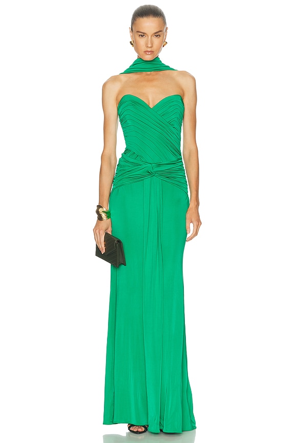 giada green dress Giada Satin Dress