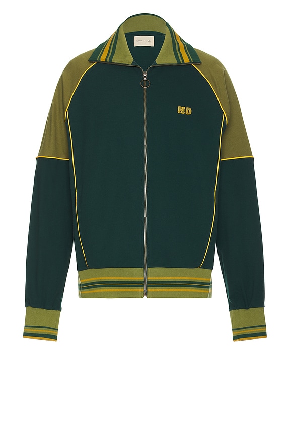 RICE NINE TEN | KNITTING TRACK JACKET (BROWN) | Outerwear