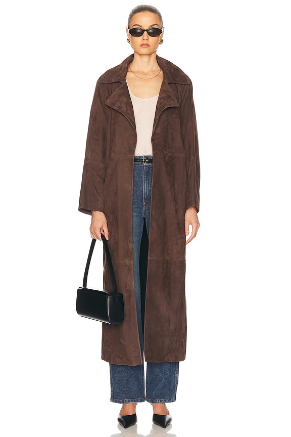 Burberry トレンチ - Dusk | FWRD Burberry トレンチ - Dusk | FWRD