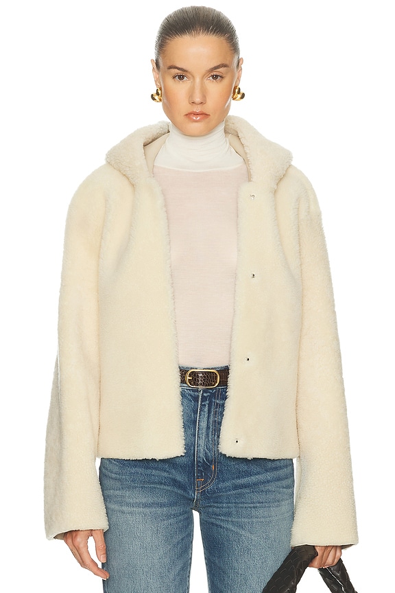 ジャケット・アウター CARLA fluffy jacket Lioness Carla Puffer Jacket in Ash