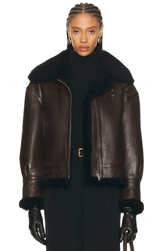 ジャケット・アウター Rick Owens 20AW KEITH JACKET RICK OWENS RARE KEITH SHEARLING JACKET FW20 FW22 STROBE (BLACK