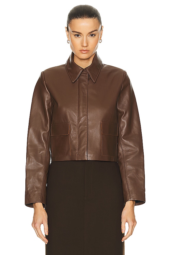 Max Mara Carpa Jacket in Brown | FWRD