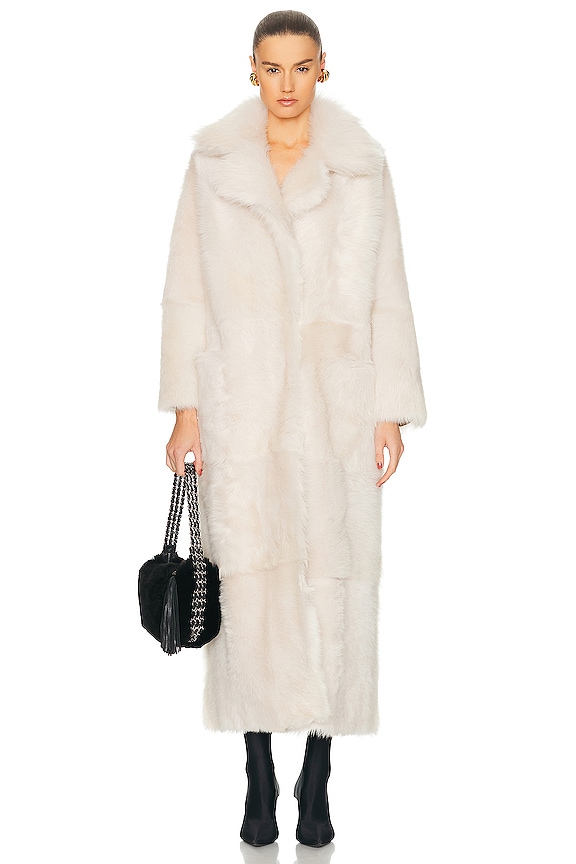 Moncler Hainardia Long Parka in White | FWRD Moncler Hainardia Long Parka in White | FWRD