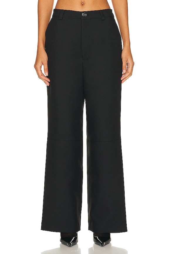 Jean Paul Gaultier Oversize Lace Jogging Pant in Black | FWRD