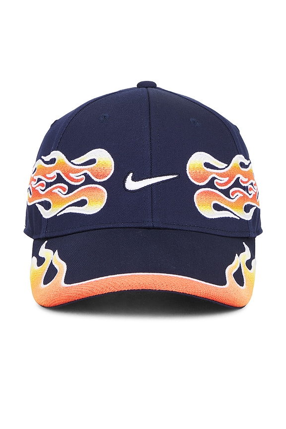 Nike Structured OG Flame Cap in University Red | FWRD