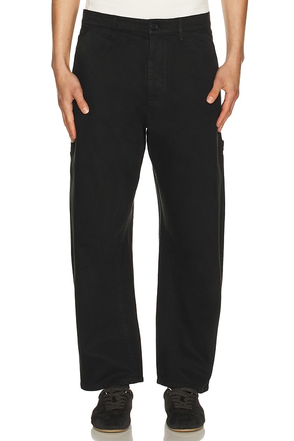Beams Plus 2 Pleats Relax Trousers Laundry Wool in Charcoal | FWRD