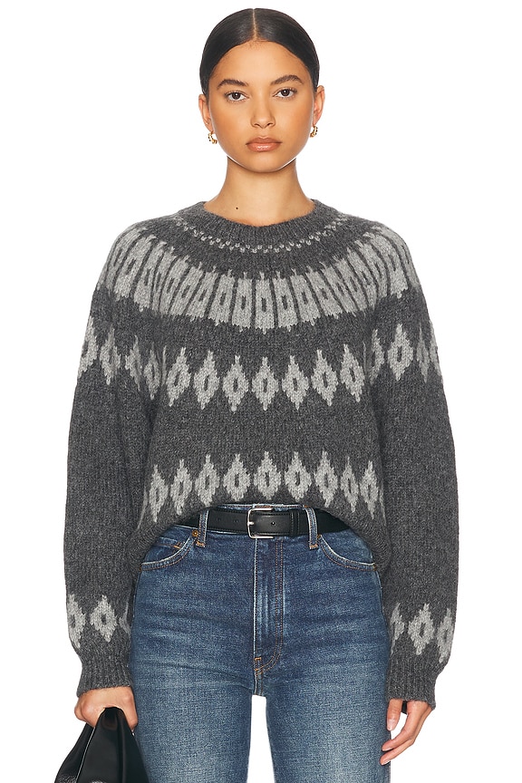 rag & bone Blaze Crew グレー メランジ XS rag & bone Blaze Crew グレー メランジ XS