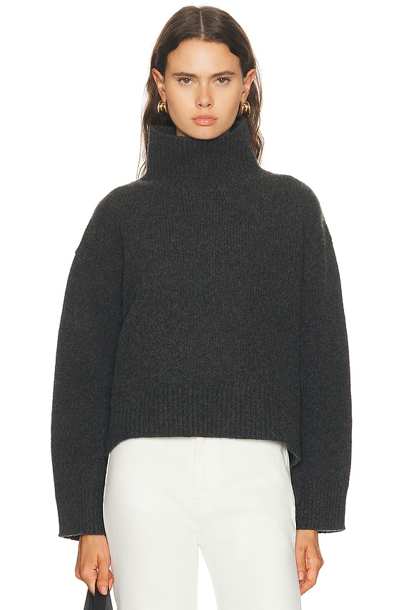 Moncler Lupetto Tricot Sweater in Black | FWRD