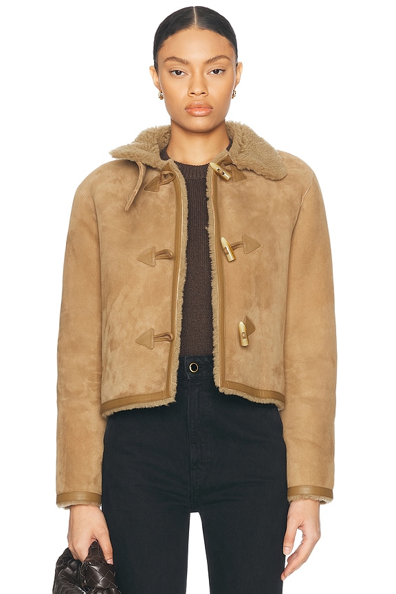 Loulou de Saison Zhanna Jacket in Mink Taupe | FWRD Loulou de Saison Zhanna Jacket in Mink Taupe | FWRD