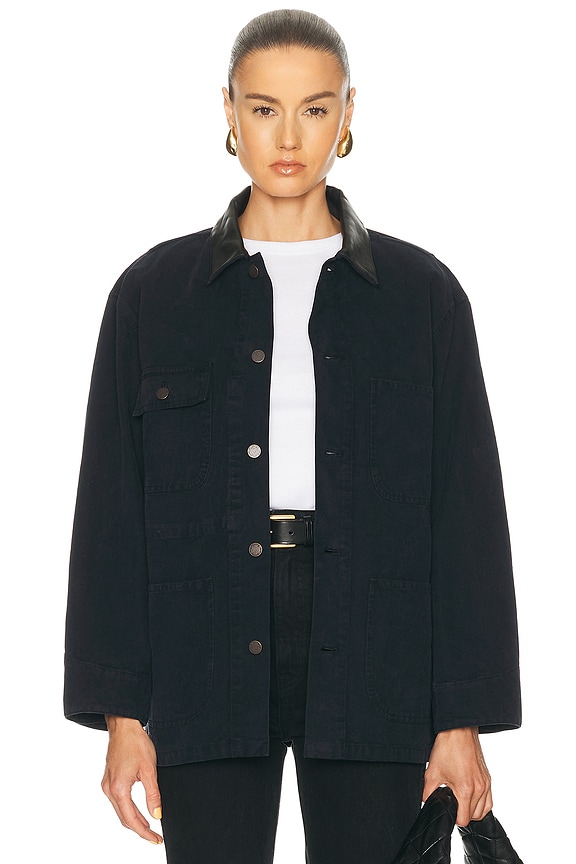 The Row Polli Jacket in Dark Chocolate | FWRD