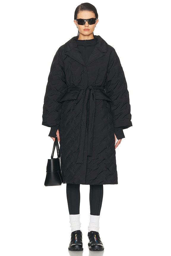 Isabel Marant Etoile Dacayo Parka in Faded Black | FWRD