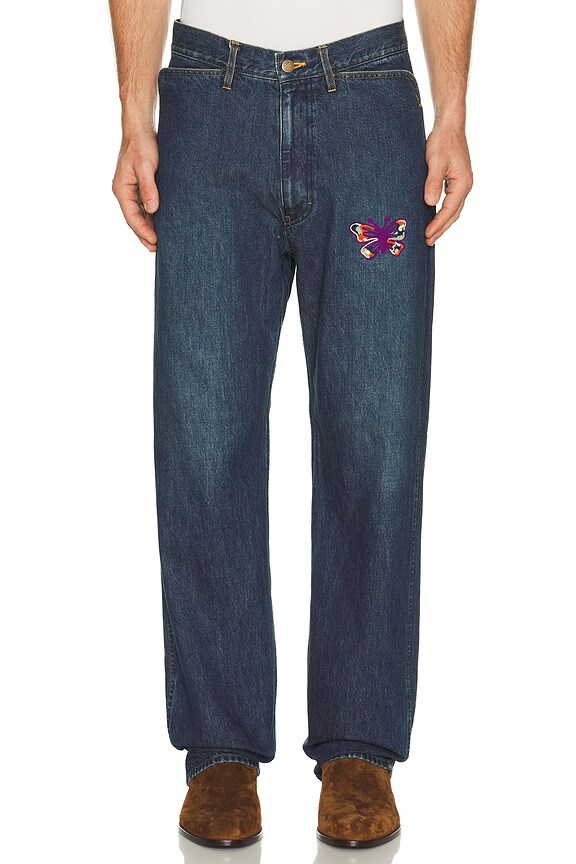 メンズ Gosha Rubchinskiy Washed Denim ying yang
