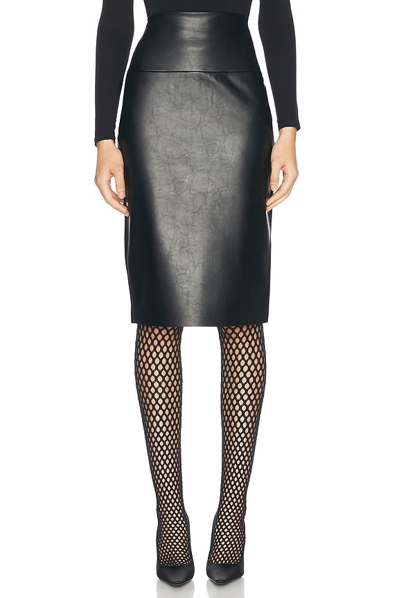 ALIX NYC Melrose Skirt in Black & Silver | FWRD
