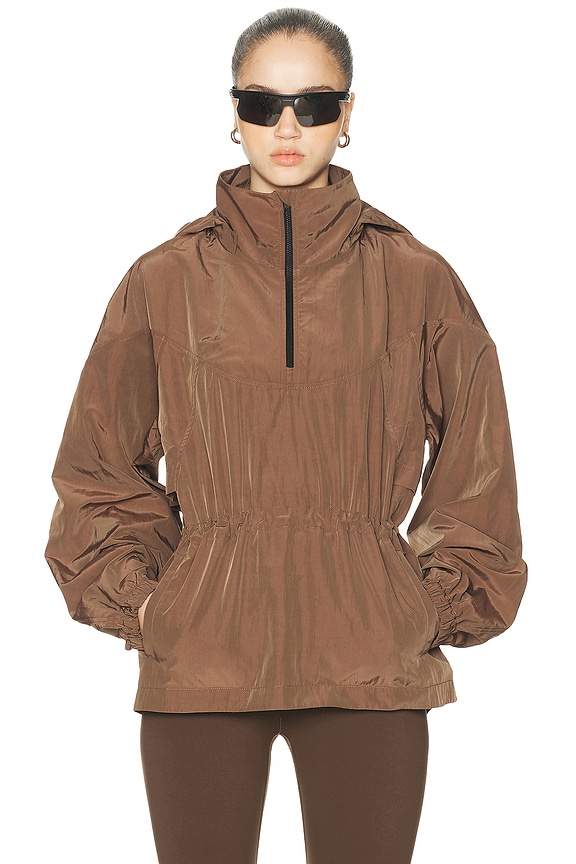 Miu Miu Rain Jacket in Cacao | FWRD