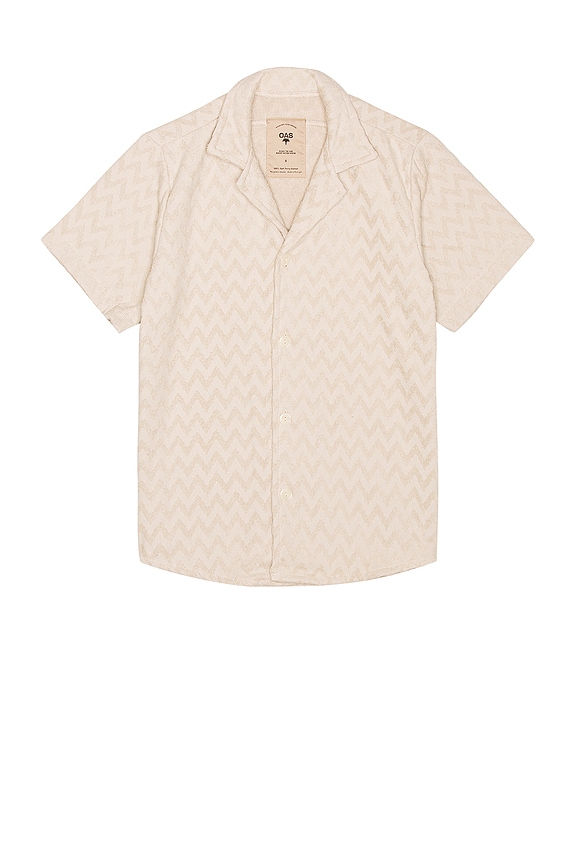 トップス OAS ecru jaffa waffle shirt OAS/オーエーエス】ecru jaffa waffle shirt Women's Ecru Jaffa