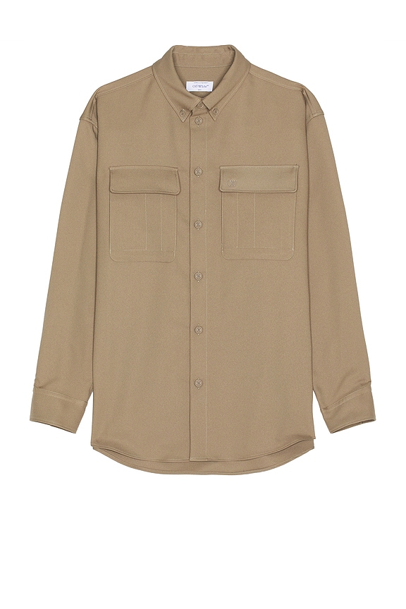 Visvim Palmer Shirt in Beige | FWRD Visvim Palmer Shirt in Beige | FWRD