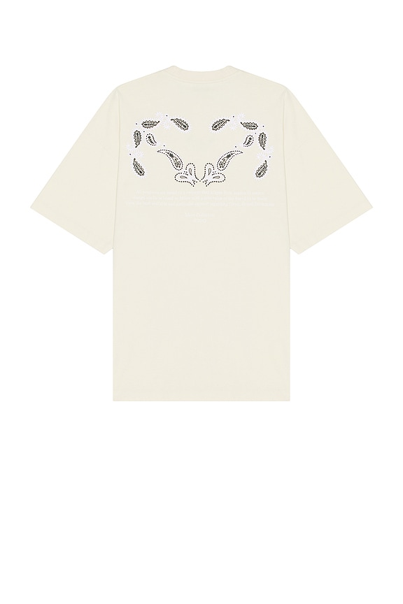 ★ARIES Faded Aries Ex Amino Long Sleeve T-Shirt 関税込★ Aries Faded Aries Ex Amino Long Sleeve Tee in Off White | FWRD