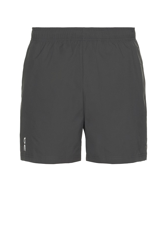 On Court Shorts in Black & Dim | FWRD