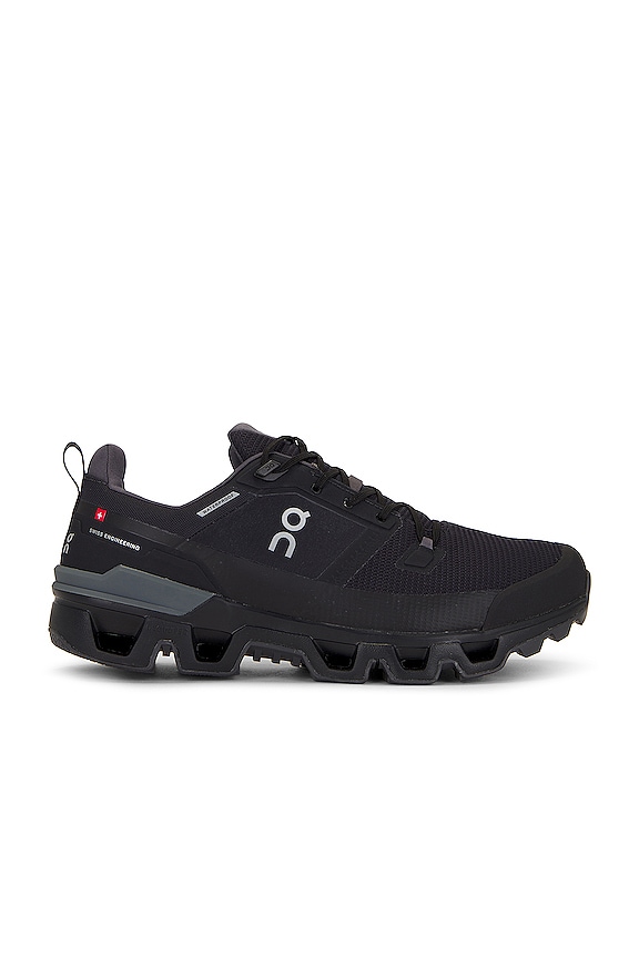 On Cloud 5 Waterproof in All Black | FWRD