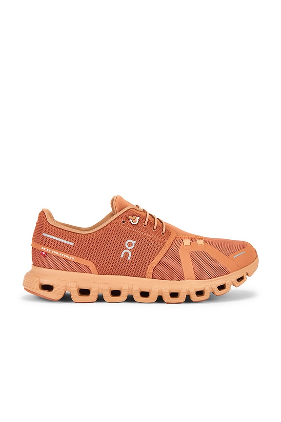 あみ Amiri Skeleton Toe Slip On in Salmon | FWRD