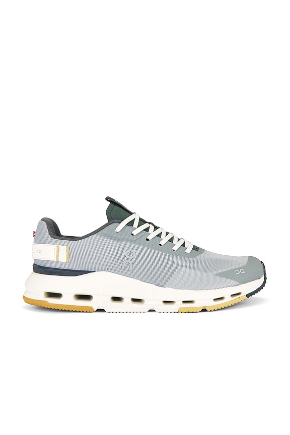 Onスニーカー CloudnovaX 23cm ON Running Brand Cloud Cloudnova X All White/Grey Women's