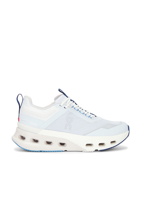 On Cloudnova X Sneaker in White & Black | FWRD