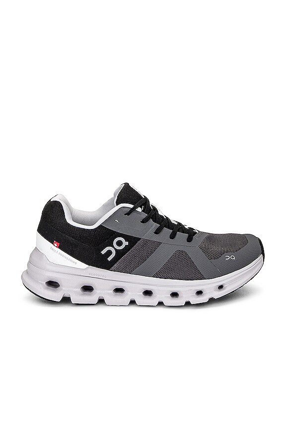 Amiri Skel Top Hi Sneaker in Black & White | FWRD