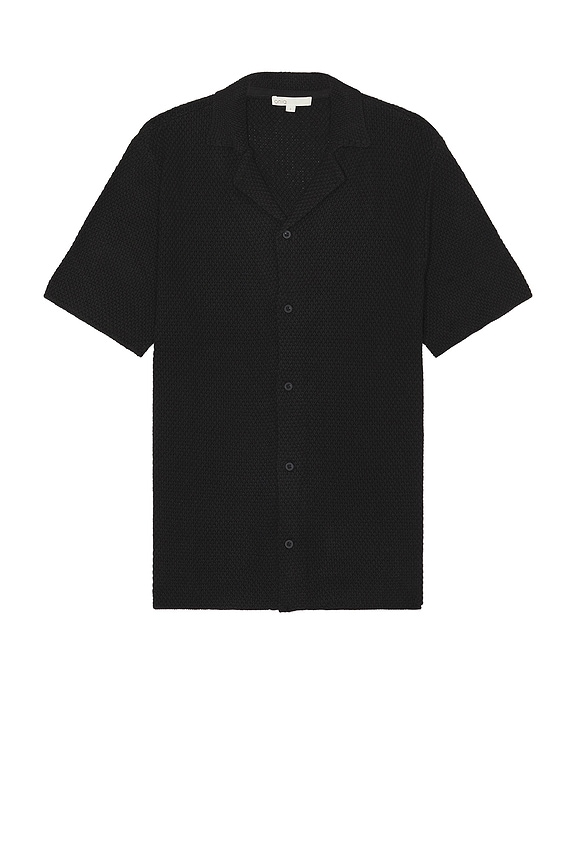 メル30233！BLACK Comme des Garçons シャツ Black Comme Des Garçons: Longline Split Seam Shirt (Black) | DSML