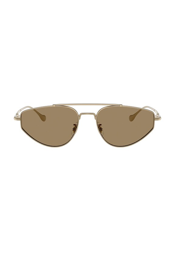 Valentino Garavani VLS-177-C-59 59mm Valentino Garavani VLS 177 Sunglasses in Ivory Marble, V  main image 2