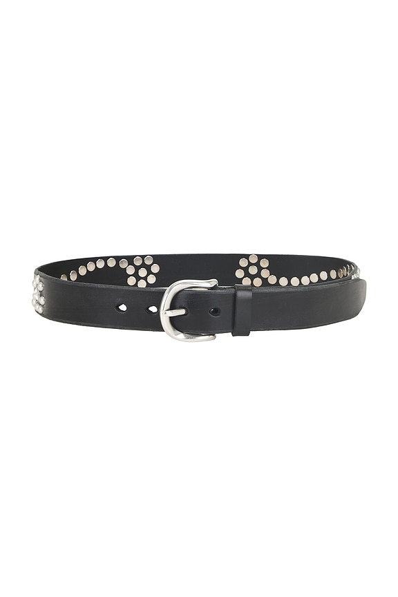 Our Legacy 2 Cm Card Deck Belt in Black Bridle Leather | FWRD
