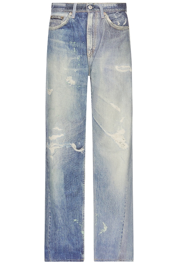 【Acne Studios】 Penicillin Jeans Acne Studios 2021m Penicillin Jeans in Mid Blue | FWRD
