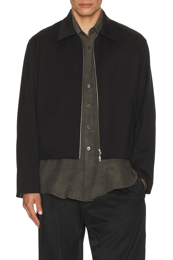 Theory Zip Jacket in Black | FWRD