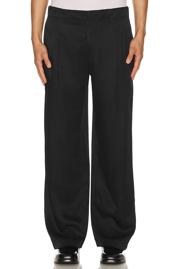 COMME des GARCONS HOMME Zipper Cargo Pants in Black | FWRD