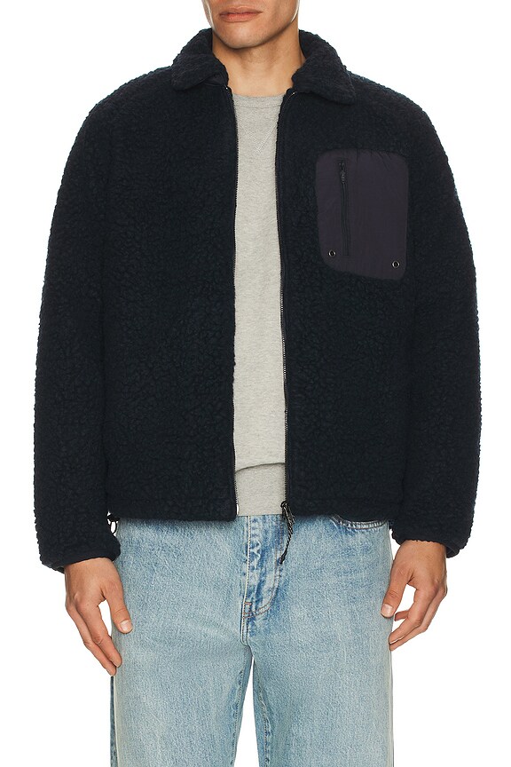 Manteau Patchwork En Fausse Fourrure Gosha Rubchinskiy - Taille M Oversize, Doublure Laine - Occasion Très Bon état