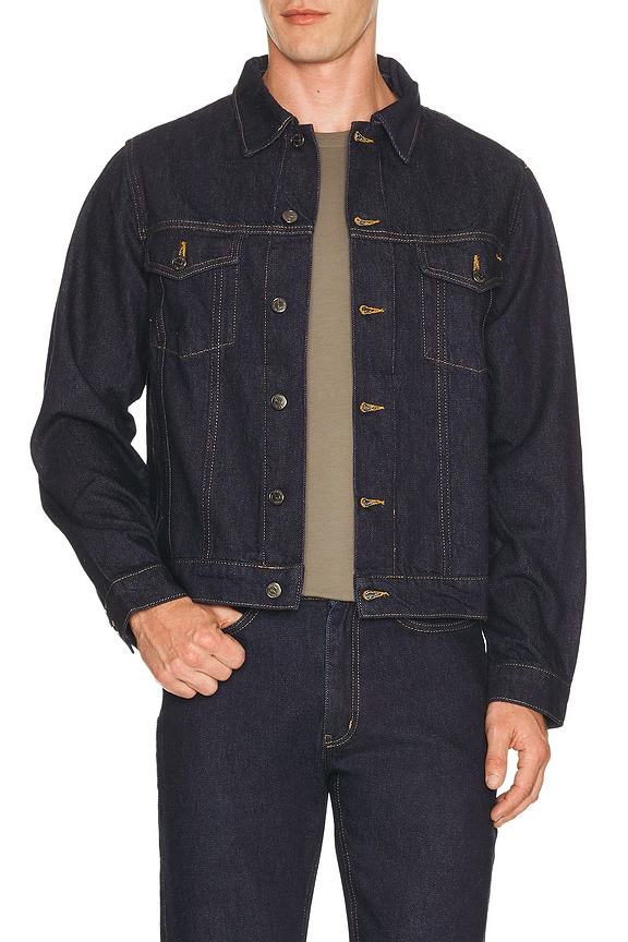 Kenzo Kimono Constellation in Rinse Blue Denim | FWRD