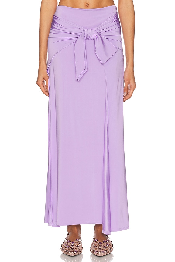 ワンピース ZIMMERMANN Women Mid Skirts 2420DR25R LBL Purple Zimmermann High Tide Flower Skirt in Lilac | FWRD