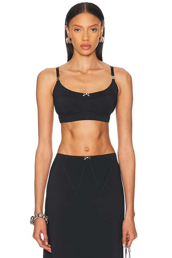Y/Project Hook And Eye Camisole Top in Black | FWRD