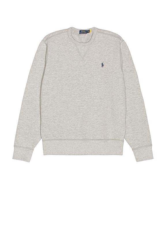 Amiri Aged Puff Logo Hoodie in Grey | FWRD