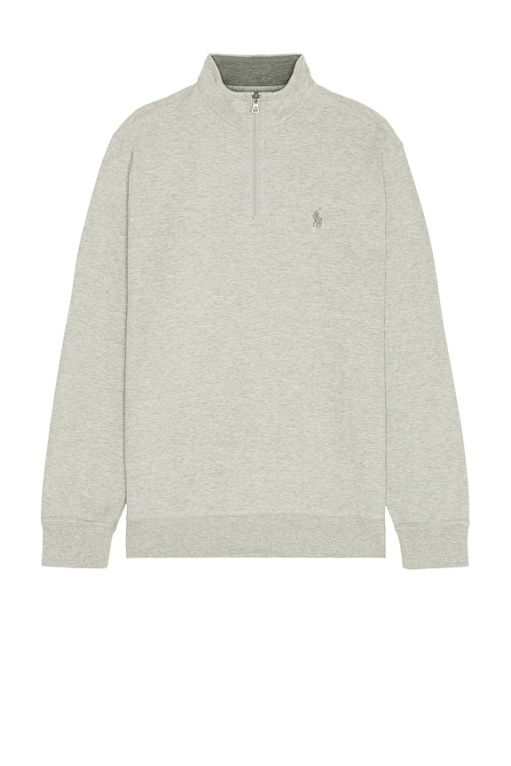 JW Anderson Puffin Embroidery Sweatshirt in Mid Grey Melange