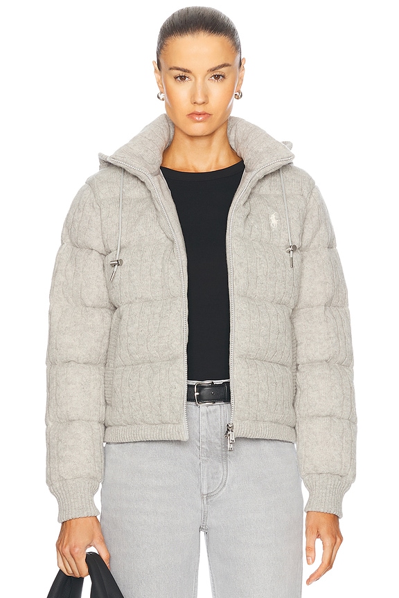Alexander Wang Puffer Jacket in Bleach | FWRD