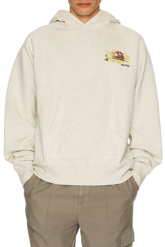 alo Accolade Hoodie in Bone | FWRD alo Accolade Hoodie in Bone | FWRD