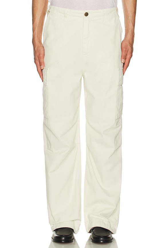 Basketcase Dolly Zip Off Cargo Pants in Bone | FWRD