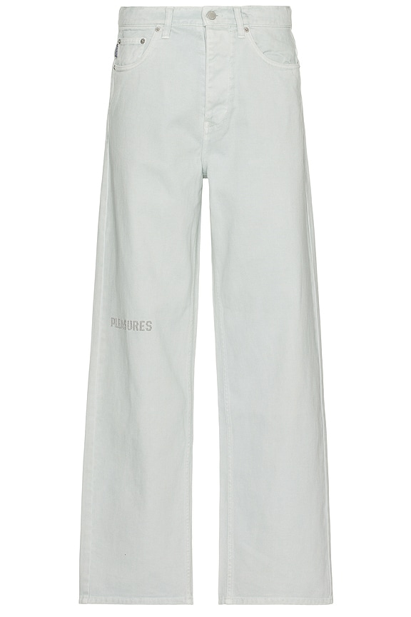 Balenciaga Stretched Knee Baggy Jeans in Stained | FWRD