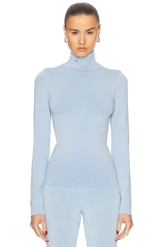Alexander Wang Turtleneck Sweater in Winter Blue | FWRD